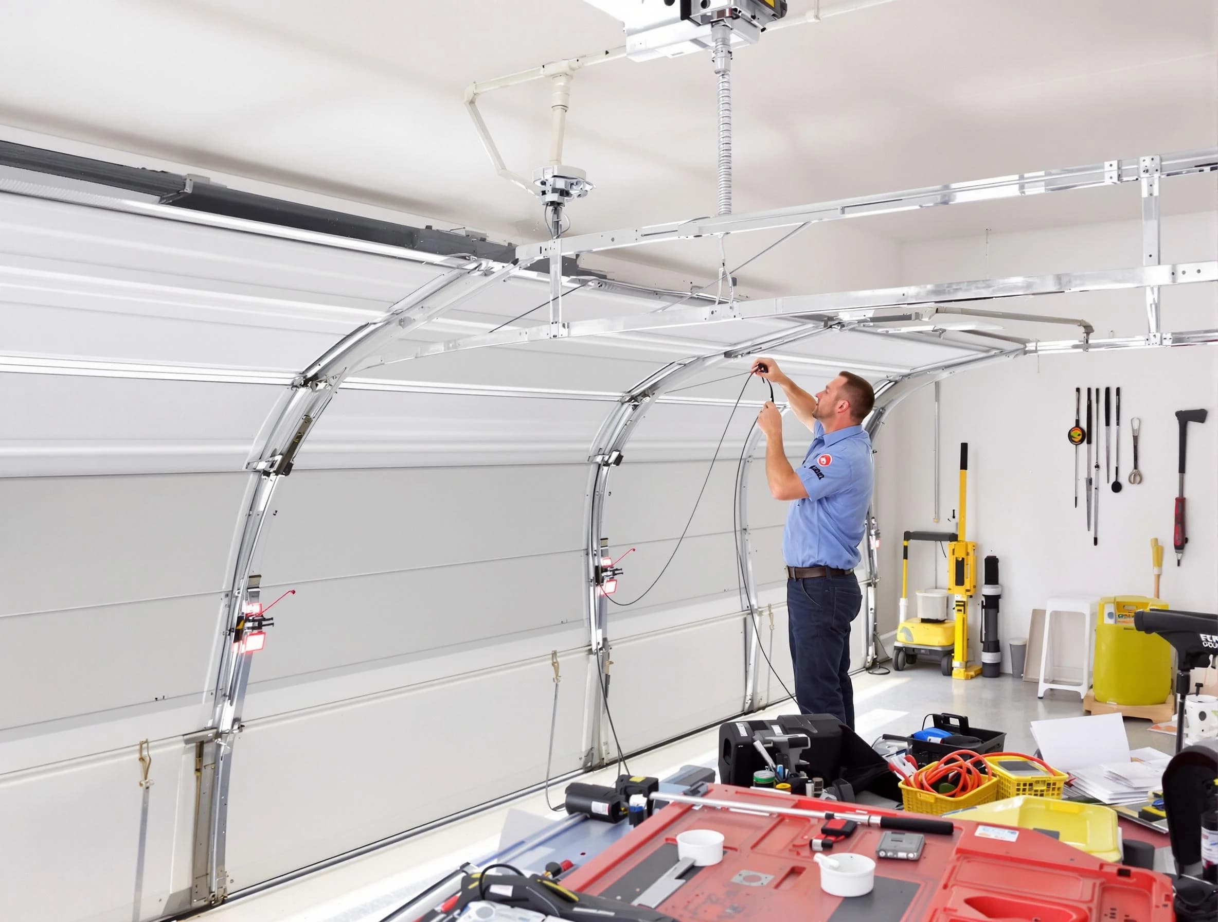 Garage door cable repair service by Goodyear Garage Door Repair in Goodyear