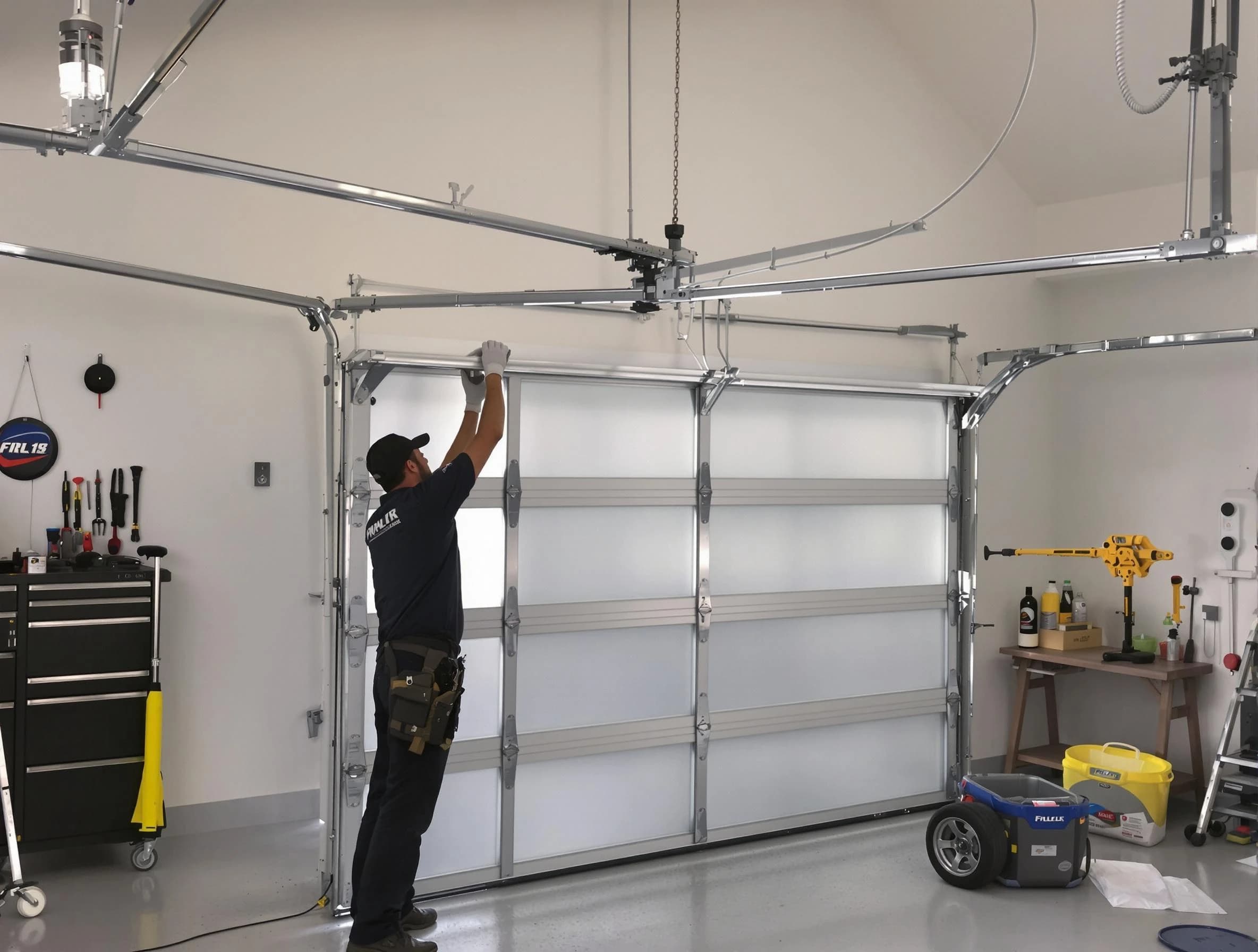 Goodyear Garage Door Repair certified team performing precision garage door installation in Goodyear